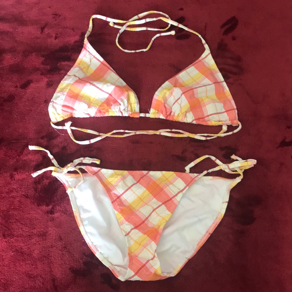 Plaid bikini